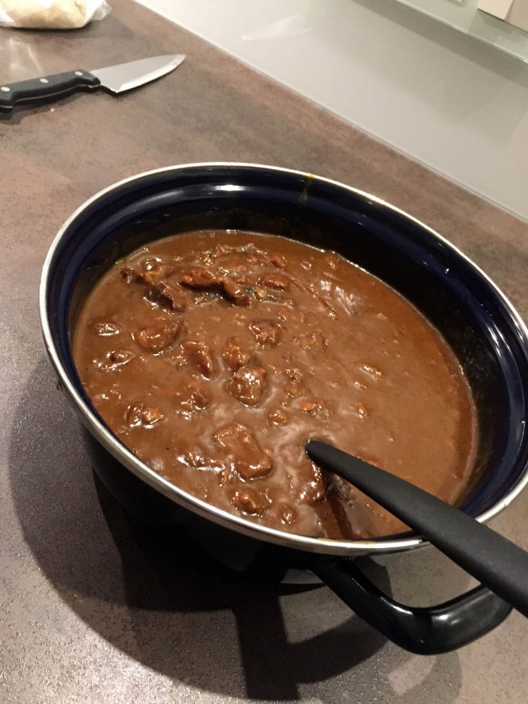 Stoofvlees met friet met eigen twist