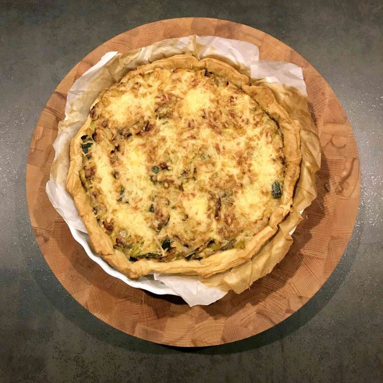 Preitaart met tofu (zonder ei)