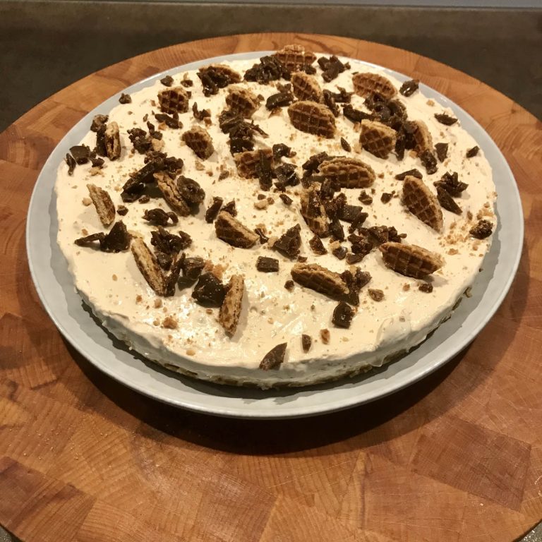Banana cheesecake!