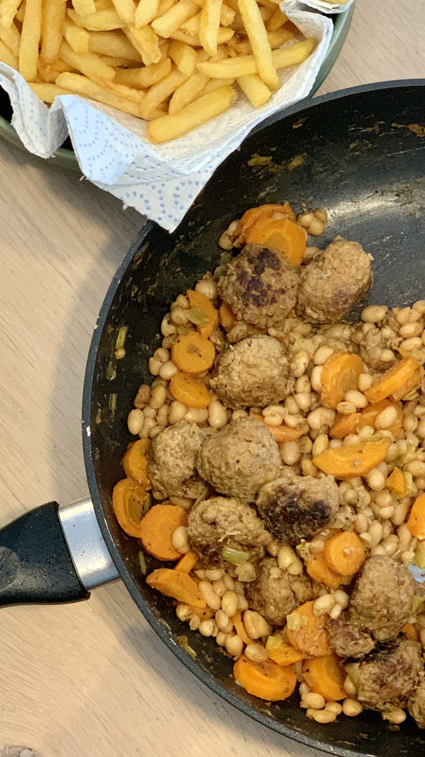 Stoofpotje met gehaktballen