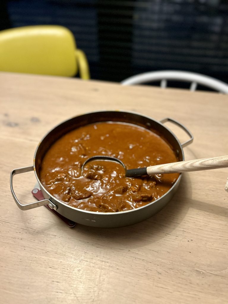 Stoof met sukadelappen